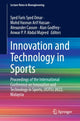 Book cover of: Innovation and Technology in Sports