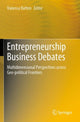 Book cover of: Entrepreneurship Business Debates. By: Vanessa Ratten
