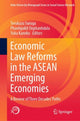 Book cover of: Economic Law Reforms in the ASEAN Emerging Economies. By: Terukazu Suruga