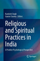 Book cover of: Religious and Spiritual Practices in India. By: Kamlesh Singh