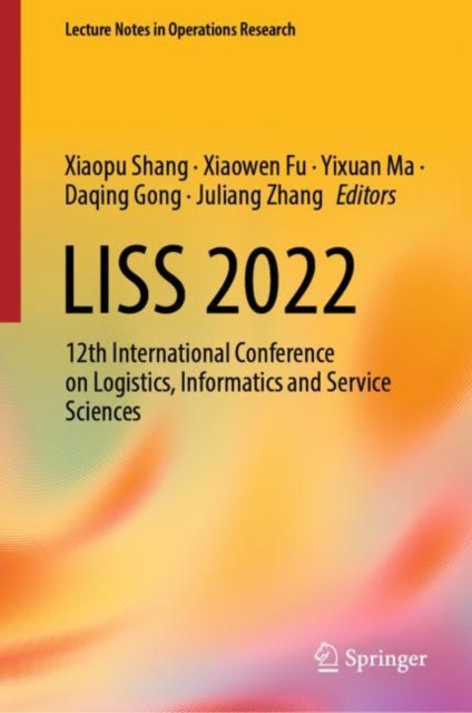 Book cover of: LISS 2022. By: Xiaopu Shang