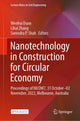 Book cover of: Nanotechnology in Construction for Circular Economy. By: Wenhui Duan