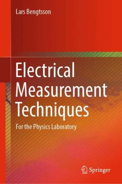 Book cover of: Electrical Measurement Techniques. By: Lars Bengtsson