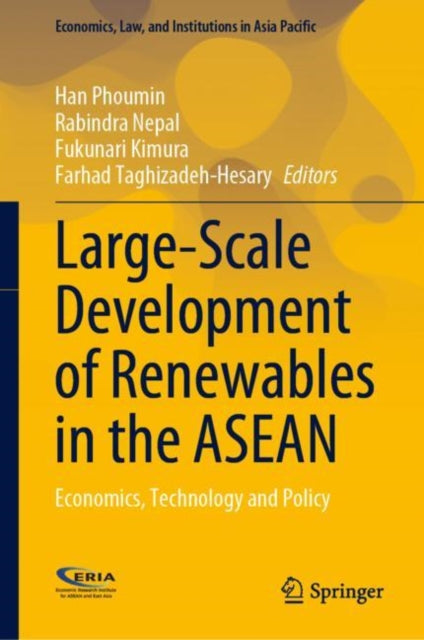 Book cover of: Large-Scale Development of Renewables in the ASEAN. By: Rabindra Nepal