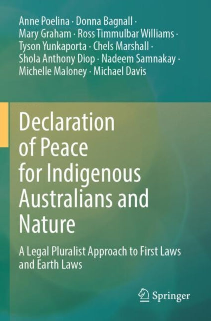 Book cover of: Declaration of Peace for Indigenous Australians and Nature