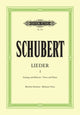 Book cover of: Songs, Vol. 1 (Medium Voice). By: Franz Schubert