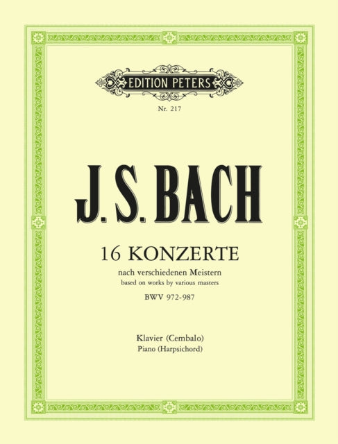 Book cover of: Concertos after various composers