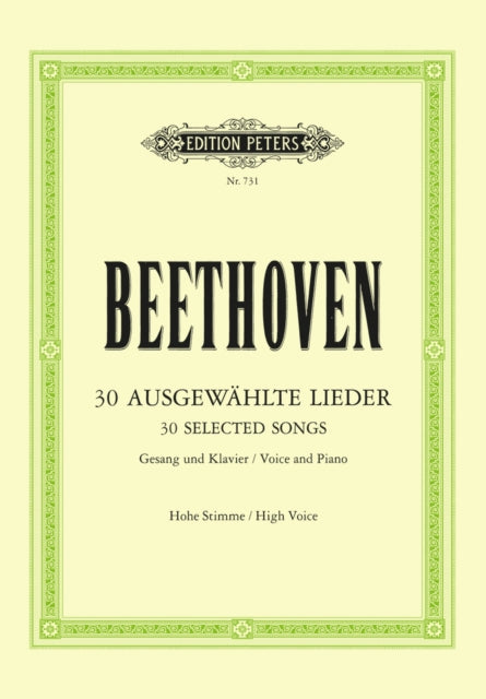 Book cover of: 30 Selected Songs