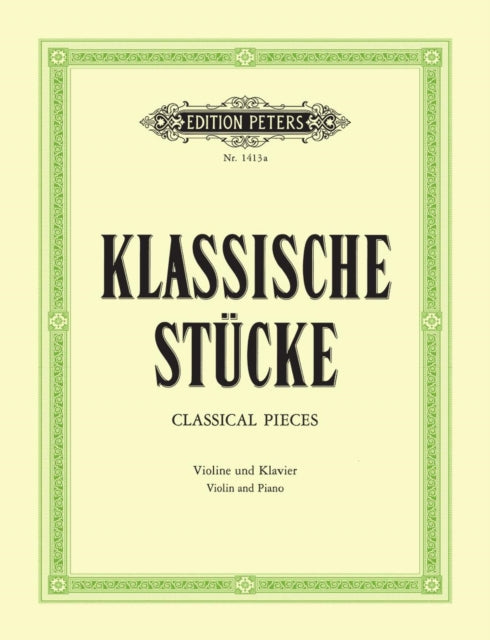 Book cover of: Classical Pieces for Violin