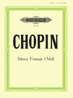 Scherzos; Fantasy in F minor