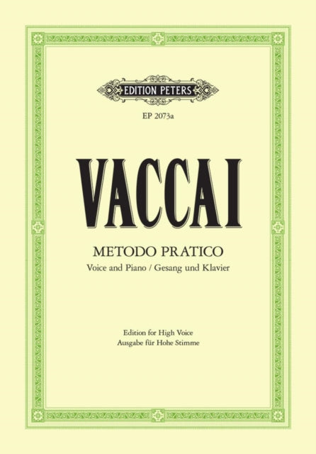 Practical Method (High Voice and Piano)