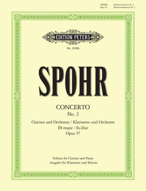 Clarinet Concerto No. 2 in E flat minor Op.57