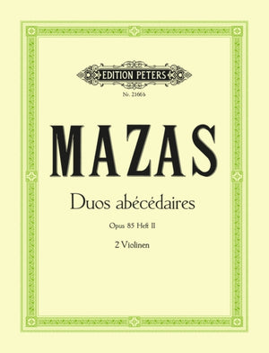 Duos abecedaires Op. 85, Vol. 2