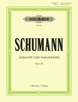 Andante & Variations in B flat Op.46