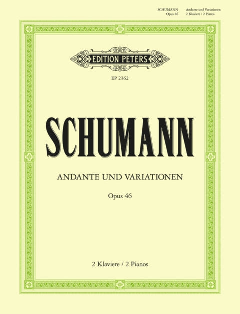Andante & Variations in B flat Op.46