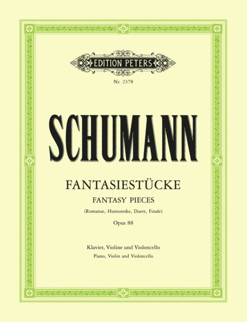 Book cover of: Fantasy Pieces Op.88