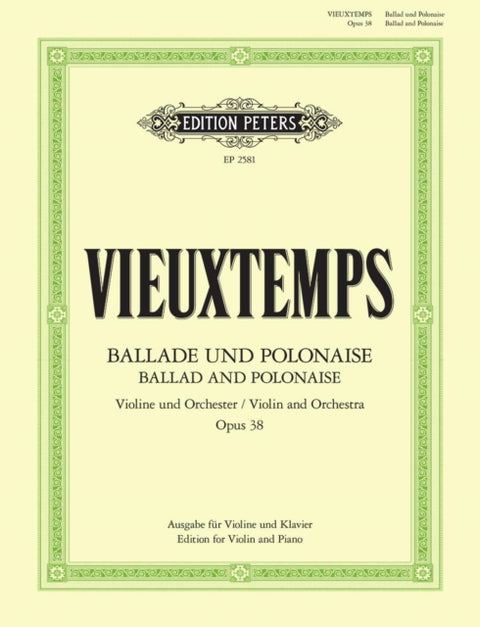 Ballade and Polonaise Op.38
