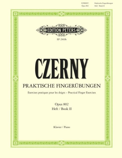 Book cover of: Practical Finger Exercises Op.802 Vol.2