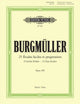 Book cover of: 25 Easy & Progressive Studies Op.100