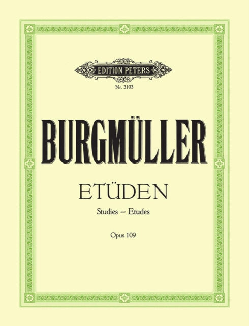 Book cover of: 18 Characteristic Studies Op.109