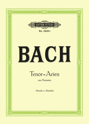 15 Tenor Arias from Cantatas