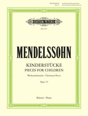 6 Children's Pieces Op.72
