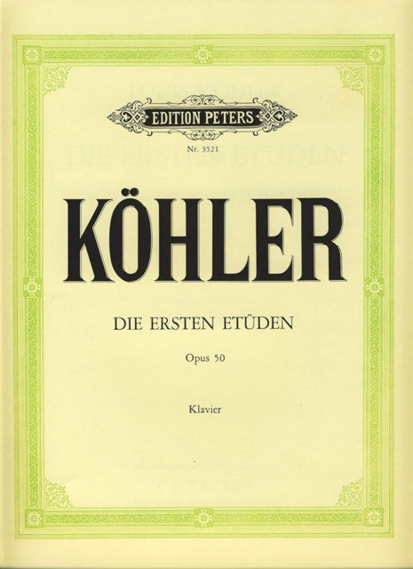 Book cover of: First Studies Op.50