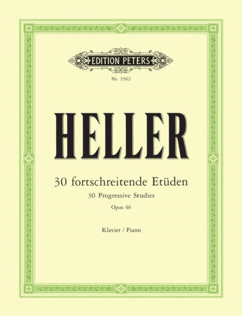 Book cover of: 30 Progressive Studies Op.46
