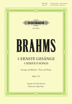 4 Serious Songs Op.121