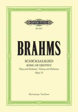 Schicksalslied (Song of Destiny) Op.54