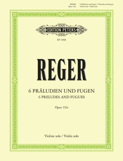 6 Preludes and Fugues Op. 131a