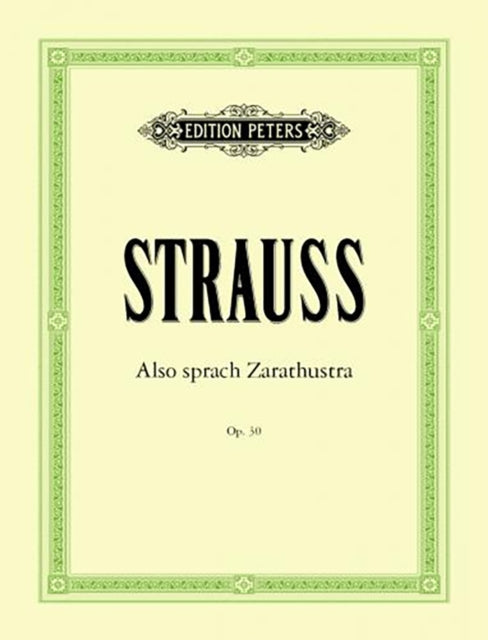 Book cover of: Also sprach Zarathustra Op.30