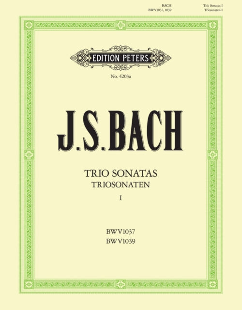 Book cover of: Trio Sonatas Vol.1
