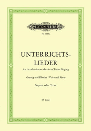 Album of 60 Lieder from Bach to Reger (High Voice)