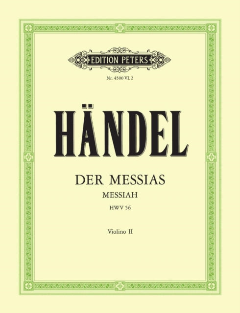 Book cover of: Messiah violin 2