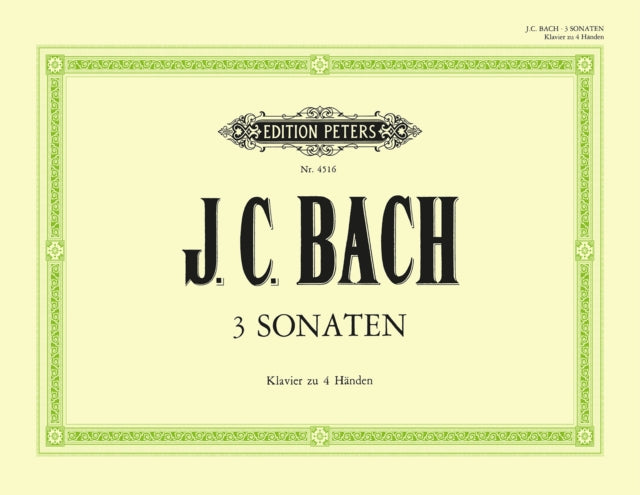 Book cover of: 3 Original Sonatas