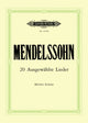 Book cover of: 20 Selected Songs