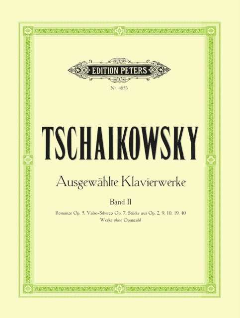 Book cover of: Selected Piano Works Vol.2
