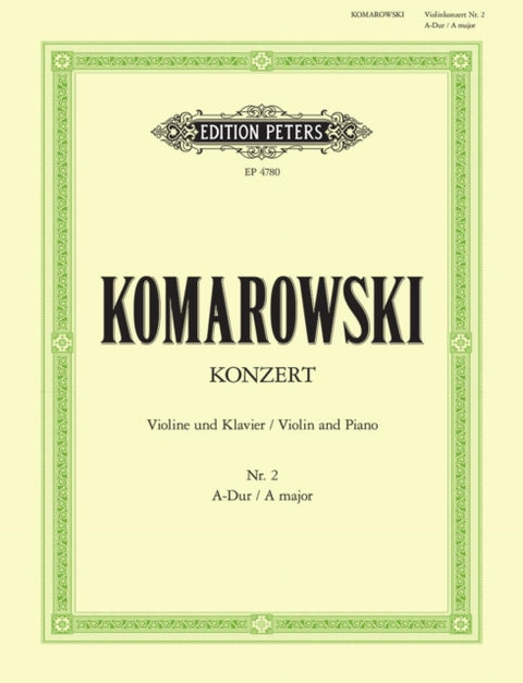 Violin Concerto No. 2 in A Major