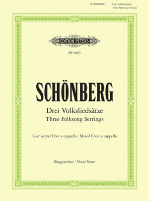 3 Folksong Settings