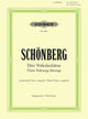 Book cover of: 3 Folksong Settings