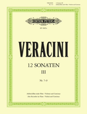 12 Sonatas Op.1 Vol.3