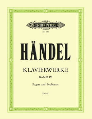 Keyboard Works Vol.4: Fugues & Fughettas