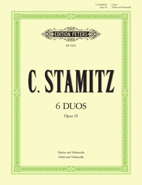 Book cover of: 6 Duos Op.19