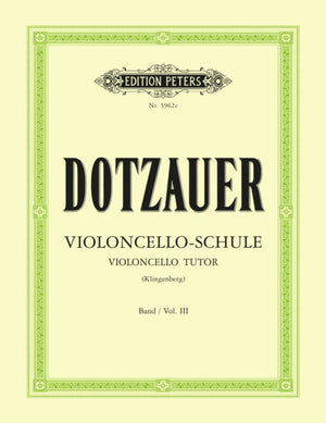 Violoncello Tutor Vol.3