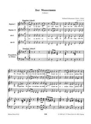 Der Wassermann for female chorus & piano