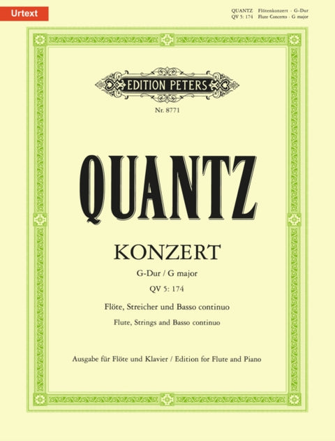 Flute Concerto in G Major QV5:174