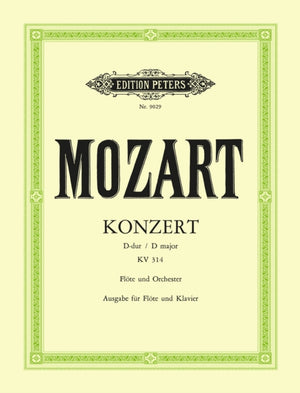 Flute Concerto No. 2 in D, with Cadenzas K.314