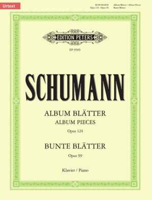 Albumblatter Op.124 and Bunte Blatter Op.99