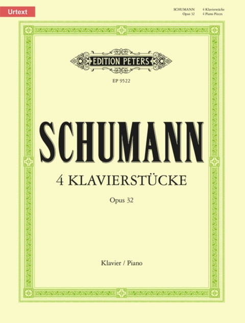 4 Piano Pieces Op.32